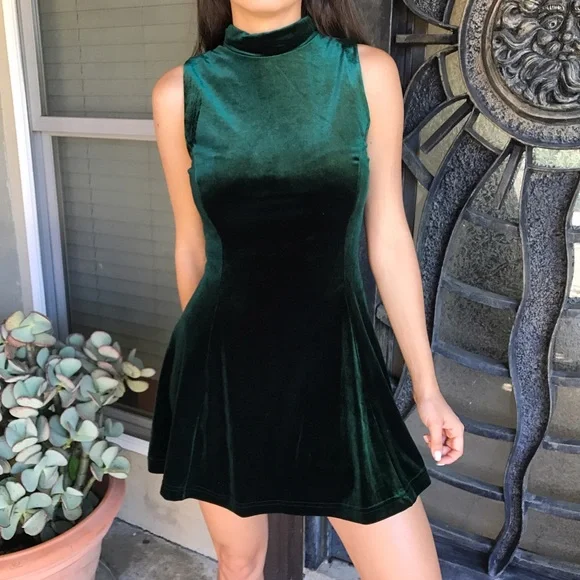 Nasty Gal | Dresses | Green Velvet Dress | Poshmark Nasty Gal | Dresses | Green Velvet Dress | Poshmark